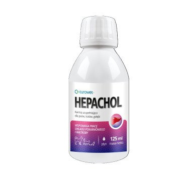EUROWET Hepachol- supplements for dogs and cats - 125ml EUROWET Hepachol- supplements for dogs and cats - 125ml