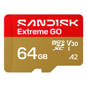 SanDisk Extreme GO 64 GB MicroSDXC UHS-I SanDisk Extreme GO 64 GB MicroSDXC UHS-I
