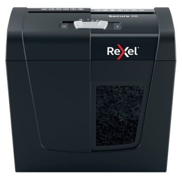 Rexel Secure X6 paper shredder Cross shredding 70 dB Black Rexel Secure X6 paper shredder Cross shredding 70 dB Black