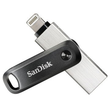 SanDisk 00183589 USB flash drive 256 GB USB Type-A / Lightning 3.2 Gen 1 (3.1 Gen 1) Black, Silver