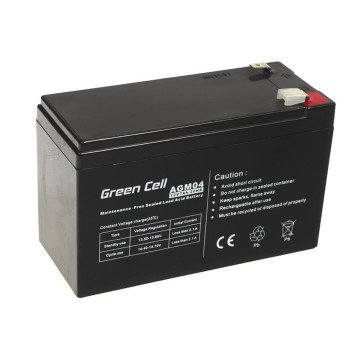 Green Cell AGM04 UPS battery Sealed Lead Acid (VRLA) 12 V 7 Ah Green Cell AGM04 UPS battery Sealed Lead Acid (VRLA) 12 V 7 Ah