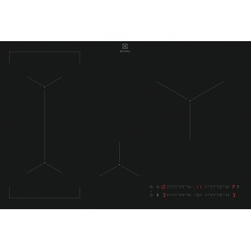 Electrolux EIV83443CT Black Built-in 78 cm Zone induction hob 4 zone(s)