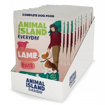 ANIMAL ISLAND Everyday Lamb - wet dog food - 10x150g