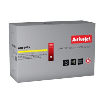 Activejet ATH-362N Toner (replacement for HP 508A HP508A CF362A; Supreme; 5000 pages; yellow)
