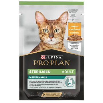 PURINA Pro Plan Cat Sterilised Maintenance Chicken - wet cat food - 85 g PURINA Pro Plan Cat Sterilised Maintenance Chicken - wet cat food - 85 g