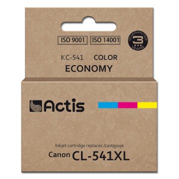 Actis KC-541 ink for Canon printer (replacement CL-541XL) Supreme, 18 ml, blue, yellow, magenta.