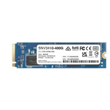 Synology Plus Series 400GB M.2 (22x80) NVMe PCIe 3.0x4 SNV3410-400G (DWPD 0.7)