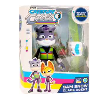 CREATURE CASES S1 CLADE AGENT ACTION FIGURE - SAM SNOW CREATURE CASES S1 CLADE AGENT ACTION FIGURE - SAM SNOW