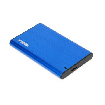 iBox HD-05 HDD/SSD enclosure Blue 2.5 iBox HD-05 HDD/SSD enclosure Blue 2.5