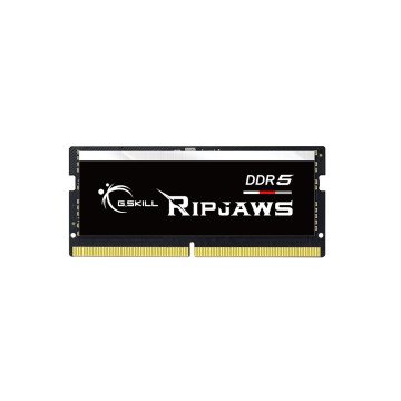 G.Skill Ripjaws F5-5600S4645A32GX1-RS memory module 32 GB 1 x 32 GB DDR5 5600 MT/s 262-pin SO-DIMM G.Skill Ripjaws F5-5600S4645A32GX1-RS memory module 32 GB 1 x 32 GB DDR5 5600 MT/s 262-pin SO-DIMM