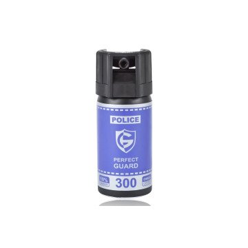 Pepper gas POLICE PERFECT GUARD 300 - 40 ml. cloud (PG.300) Pepper gas POLICE PERFECT GUARD 300 - 40 ml. cloud (PG.300)