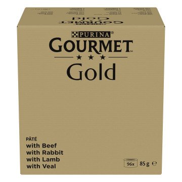 PURINA GOURMET GOLD Mus Mix 4 Flavors - wet cat food - 96x85g PURINA GOURMET GOLD Mus Mix 4 Flavors - wet cat food - 96x85g