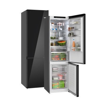 Bosch Serie 6 KGN39LBCF fridge-freezer Freestanding 363 L C Black Bosch Serie 6 KGN39LBCF fridge-freezer Freestanding 363 L C Black