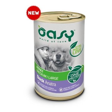OASY One Protein Adult Medium/Large Duck - wet dog food - 400g OASY One Protein Adult Medium/Large Duck - wet dog food - 400g