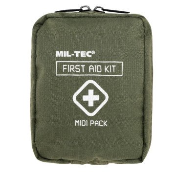 Mil-Tec First Aid Kit Midi Pack - Olive Mil-Tec First Aid Kit Midi Pack - Olive