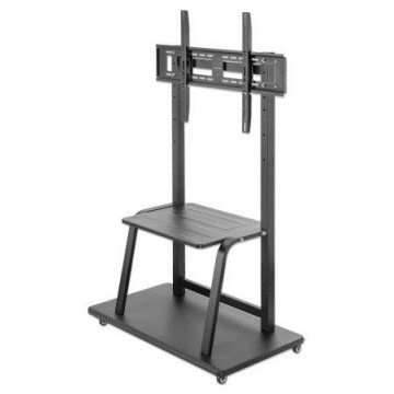 Manhattan TV & Monitor Mount, Trolley Stand, 1 screen, Screen Sizes: 37-100 Manhattan TV & Monitor Mount, Trolley Stand, 1 screen, Screen Sizes: 37-100