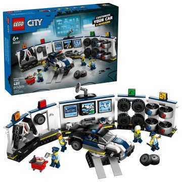 LEGO CITY 60457 Custom Police Car Garage LEGO CITY 60457 Custom Police Car Garage