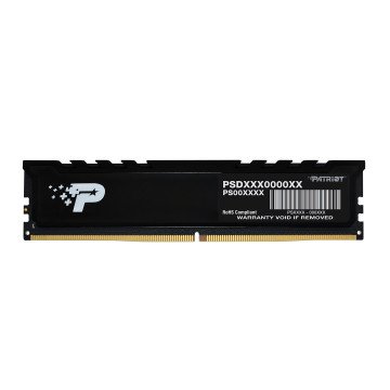Patriot Memory Signature Line Premium PSP548G56002H1 memory module 16 GB 1 x 16 GB DDR5 5600 MT/s 288-pin DIMM Patriot Memory Signature Line Premium PSP548G56002H1 memory module 16 GB 1 x 16 GB DDR5 5600 MT/s 288-pin DIMM