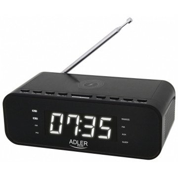 ADLER AD 1192b radio alarm clock black ADLER AD 1192b radio alarm clock black