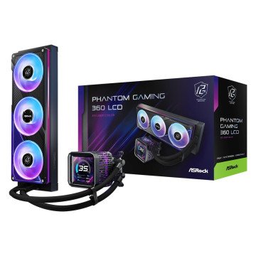 ASRock Phantom Gaming 360 LCD Cooling ASRock Phantom Gaming 360 LCD Cooling