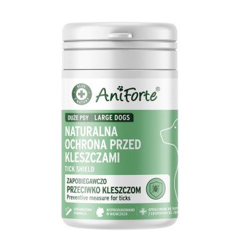 ANIFORTE Tick shield Large breeds - supplements for dogs - 60 tablets ANIFORTE Tick shield Large breeds - supplements for dogs - 60 tablets