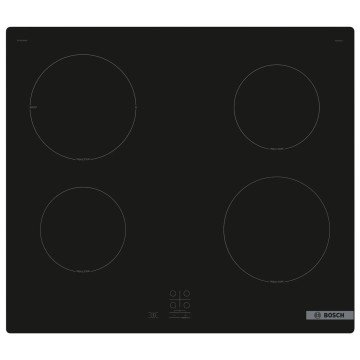Bosch Serie 2 PUG61RAA5E hob Black Built-in 60 cm Zone induction hob 4 zone(s)