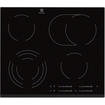 Electrolux EHF6547FXK hob Black Built-in 4 zone(s)