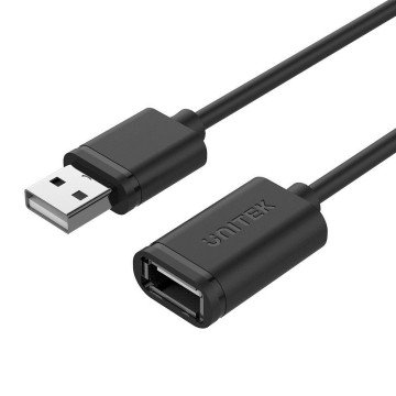 UNITEK Y-C450GBK USB cable 2 m USB 2.0 USB A Black UNITEK Y-C450GBK USB cable 2 m USB 2.0 USB A Black