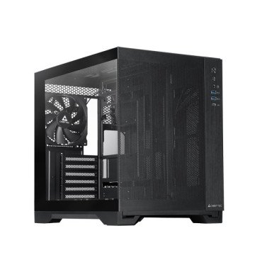 Chieftec mATX Gehäuse GM-30B-M-OP, black Cube Chieftec mATX Gehäuse GM-30B-M-OP, black Cube