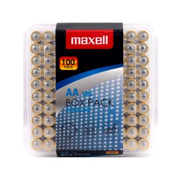 MAXELL Alkaline battery AA LR6 100 pcs. (10x10 pcs.) MAXELL Alkaline battery AA LR6 100 pcs. (10x10 pcs.)