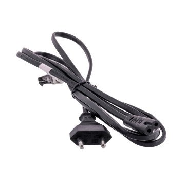 Gembird PC-184/2 power cable Black 1.8 m Power plug type C C8 coupler Gembird PC-184/2 power cable Black 1.8 m Power plug type C C8 coupler
