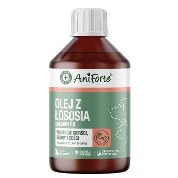 ANIFORTE Salmon oil - supplements for dogs and cats - 250ml ANIFORTE Salmon oil - supplements for dogs and cats - 250ml