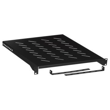 Lanberg AK-1005-B Rack shelf for 19’ 800MM (1U, 483X500MM) Lanberg AK-1005-B Rack shelf for 19’ 800MM (1U, 483X500MM)