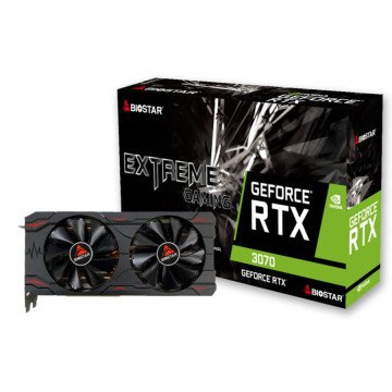 Biostar VN3706RM82 graphics card NVIDIA GeForce RTX 3070 8 GB GDDR6 Biostar VN3706RM82 graphics card NVIDIA GeForce RTX 3070 8 GB GDDR6