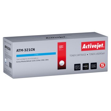 Activejet ATM-321CN Toner (replacement for Konica Minolta TN321C; Supreme; 25.000 pages; cyan)