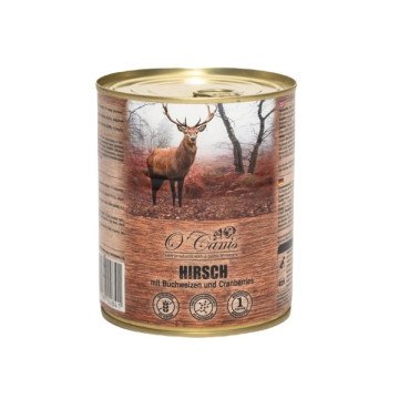 O'CANIS canned dog food- wet food- deer with buckwheat- 800 g O'CANIS canned dog food- wet food- deer with buckwheat- 800 g