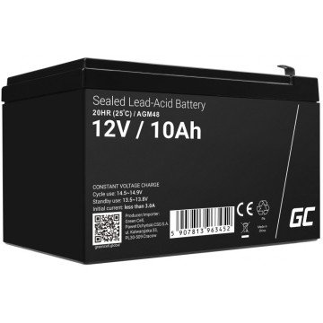 Green Cell AGM48 UPS battery Sealed Lead Acid (VRLA) 12 V 10 Ah Green Cell AGM48 UPS battery Sealed Lead Acid (VRLA) 12 V 10 Ah
