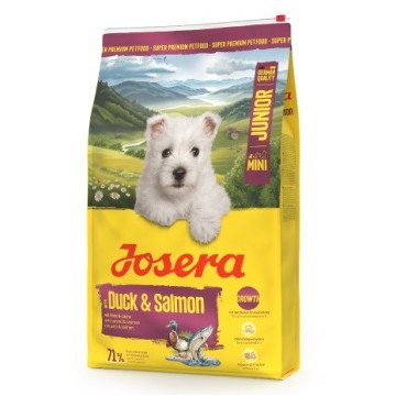 JOSERA Mini Junior Duck & Salmon - dry dog food - 10kg JOSERA Mini Junior Duck & Salmon - dry dog food - 10kg