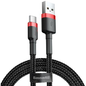 Baseus Cafule USB cable 2 m USB A USB C Black, Red Baseus Cafule USB cable 2 m USB A USB C Black, Red
