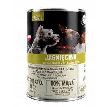 PET REPUBLIC Adult Medium & Small Lamb - wet dog food - 400g