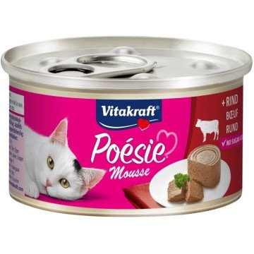 VITAKRAFT Poésie Mousse Beef - wet cat food - 85g