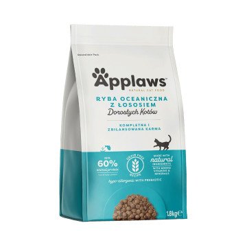 APPLAWS Adult Ocean fish with salmon - dry cat food - 1,8kg