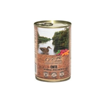 O'CANIS canned dog food- wet food- duck, millet and carrots - 400 g O'CANIS canned dog food- wet food- duck, millet and carrots - 400 g