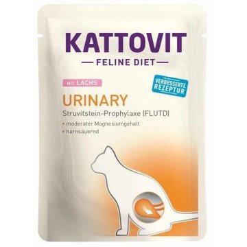 KATTOVIT Feline Diet Urinary Salmon - wet cat food - 85g KATTOVIT Feline Diet Urinary Salmon - wet cat food - 85g