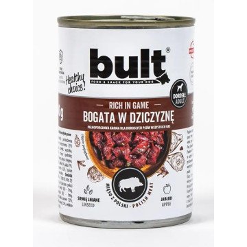 BULT Rich in game - Wet dog food - 800 g