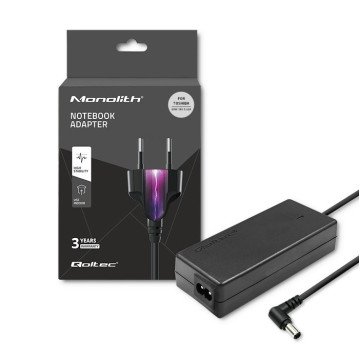 Qoltec 50073.65W power adapter/inverter Indoor Black Qoltec 50073.65W power adapter/inverter Indoor Black