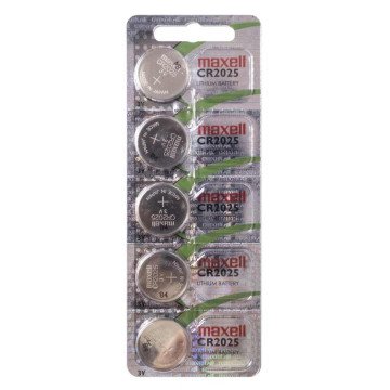 MAXELL Battery specialized CR2025 5 pieces MAXELL Battery specialized CR2025 5 pieces