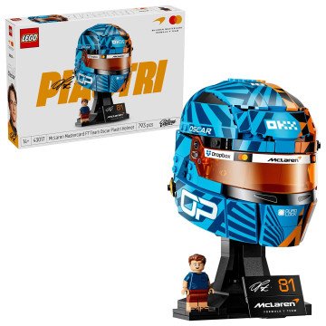 LEGO EDITIONS 43017 McLaren Mastercard F1 Team Oscar Piastri Helmet LEGO EDITIONS 43017 McLaren Mastercard F1 Team Oscar Piastri Helmet