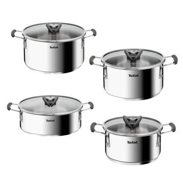 TEFAL Opti Space Cookware Set 8 pcs G7378S55 TEFAL Opti Space Cookware Set 8 pcs G7378S55