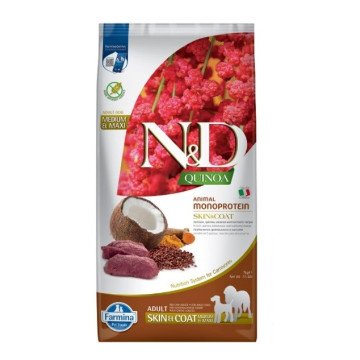 FARMINA N&D Quinoa Dog Skin&Coat Venison&Coconut Adult Medium&Maxi - dry dog food - 7 kg FARMINA N&D Quinoa Dog Skin&Coat Venison&Coconut Adult Medium&Maxi - dry dog food - 7 kg
